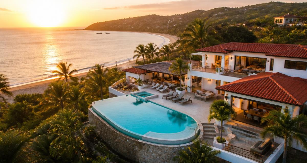 Luxury beachfront villa in San Juan del Sur, Nicaragua